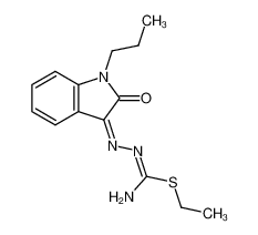 ethyl N'-((Z)-2-oxo-1-propylindolin-3-ylidene)carbamohydrazonothioate CAS:39497-47-7 manufacturer & supplier