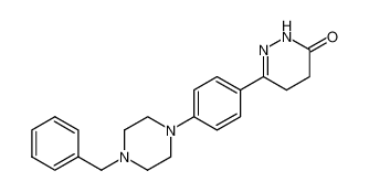 6-[4-(4-benzyl-piperazin-1-yl)-phenyl]-4,5-dihydro-2H-pyridazin-3-one CAS:39499-78-0 manufacturer & supplier