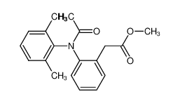 {2-[Acetyl-(2,6-dimethyl-phenyl)-amino]-phenyl}-acetic acid methyl ester CAS:39506-96-2 manufacturer & supplier