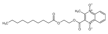 2-((2-(decanoyloxy)ethoxy)carbonyl)-3-methylquinoxaline 1,4-dioxide CAS:39507-89-6 manufacturer & supplier