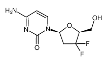 4-Amino-1-((2S,5S)-4,4-difluoro-5-hydroxymethyl-tetrahydro-furan-2-yl)-1H-pyrimidin-2-one CAS:395075-20-4 manufacturer & supplier