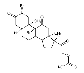 2α,9α-Dibrom-4,5α-dihydro-cortison-acetat CAS:3951-02-8 manufacturer & supplier