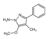 1-amino-5-methoxy-4-methyl-3-phenylpyrazole CAS:39513-01-4 manufacturer & supplier