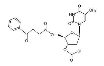 O3'-chlorocarbonyl-O5'-(4-oxo-4-phenyl-butyryl)-thymidine CAS:39523-63-2 manufacturer & supplier