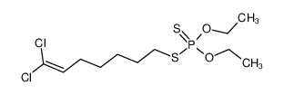 Dithiophosphoric acid S-(7,7-dichloro-hept-6-enyl) ester O,O'-diethyl ester CAS:39528-22-8 manufacturer & supplier