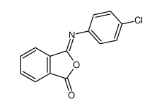 3-(4-chlorophenyl)imino-2-benzofuran-1-one CAS:39536-54-4 manufacturer & supplier