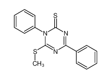 6-methylsulfanyl-1,4-diphenyl-1H-[1,3,5]triazine-2-thione CAS:39542-98-8 manufacturer & supplier