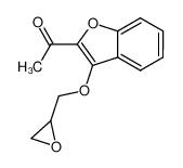 2-acetyl-3-(2,3-epoxypropoxy)benzofuran CAS:39543-96-9 manufacturer & supplier