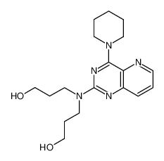 3,3'-(4-piperidin-1-yl-pyrido[3,2-d]pyrimidin-2-ylazanediyl)-bis-propan-1-ol CAS:39547-55-2 manufacturer & supplier