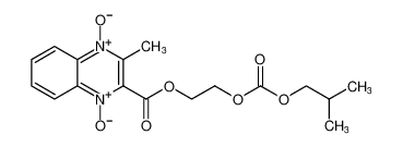 2-((2-((isobutoxycarbonyl)oxy)ethoxy)carbonyl)-3-methylquinoxaline 1,4-dioxide CAS:39559-23-4 manufacturer & supplier