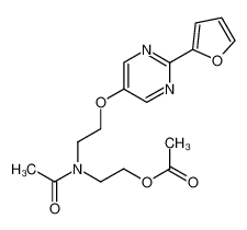 N-(2-acetoxy-ethyl)-N-[2-(2-furan-2-yl-pyrimidin-5-yloxy)-ethyl]-acetamide CAS:39560-44-6 manufacturer & supplier