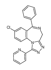 8-chloro-6-phenyl-1-pyridin-2-yl-4H-benzo[f][1,2,4]triazolo[4,3-a][1,4]diazepine CAS:39560-73-1 manufacturer & supplier