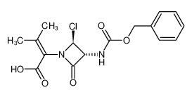 2-((2S,3R)-3-Benzyloxycarbonylamino-2-chloro-4-oxo-azetidin-1-yl)-3-methyl-but-2-enoic acid CAS:39564-61-9 manufacturer & supplier