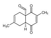 rel-(4aR,8aS)-3,7-dimethyl-1,4-dioxo-1,5,8,8a-tetrahydronaphthalene-4a(4H)-carbaldehyde CAS:395643-38-6 manufacturer & supplier