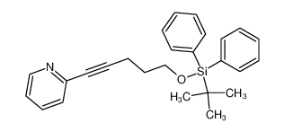 2-(5-tert-butyldiphenylsiloxy-1-pentynyl)pyridine CAS:395652-43-4 manufacturer & supplier