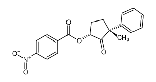 rel-(1R,3R)-3-methyl-2-oxo-3-phenylcyclopentyl 4-nitrobenzoate CAS:395656-61-8 manufacturer & supplier