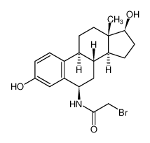 2-bromo-N-((6R,8R,9S,13S,14S,17S)-3,17-dihydroxy-13-methyl-7,8,9,11,12,13,14,15,16,17-decahydro-6H-cyclopenta[a]phenanthren-6-yl)acetamide CAS:395657-41-7 manufacturer & supplier