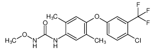 1-(4-(4-chloro-3-(trifluoromethyl)phenoxy)-2,5-dimethylphenyl)-3-methoxyurea CAS:395659-11-7 manufacturer & supplier