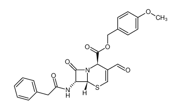 4-methoxybenzyl (2R,6R,7R)-3-formyl-8-oxo-7-(2-phenylacetamido)-5-thia-1-azabicyclo[4.2.0]oct-3-ene-2-carboxylate CAS:395661-02-6 manufacturer & supplier