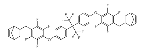 Bicyclo[2.2.1]hept-2-ene,5,5'-[[2,2,2-trifluoro-1-(trifluoromethyl)ethylidene]bis[4,1-phenyleneoxy(2,3,5,6-tetrafluoro-4,1-phenylene)methylene]]bis- CAS:395663-42-0 manufacturer & supplier