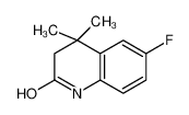 6-fluoro-4,4-dimethyl-1,3-dihydroquinolin-2-one CAS:395673-46-8 manufacturer & supplier