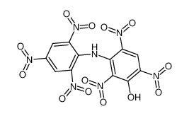 2,4,6-Trinitro-3-(2,4,6-trinitro-phenylamino)-phenol CAS:3957-50-4 manufacturer & supplier