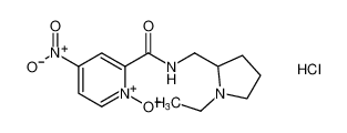 2-(((1-ethylpyrrolidin-2-yl)methyl)carbamoyl)-4-nitropyridine 1-oxide hydrochloride CAS:39574-78-2 manufacturer & supplier