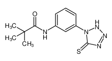 N-(3-(5-thioxo-2,5-dihydro-1H-tetrazol-1-yl)phenyl)pivalamide CAS:39578-68-2 manufacturer & supplier