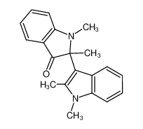 2-(1,2-dimethyl-1H-indol-3-yl)-1,2-dimethyl-1,2-dihydro-3H-indol-3-one CAS:39581-32-3 manufacturer & supplier