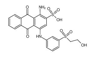 1-amino-4-(3-β-hydroxyethylsulfonyl)anilino-anthraquinone-2-sulfonic acid CAS:39582-26-8 manufacturer & supplier