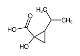 2-isopropyl-1-hydroxycyclopropanecarboxylic acid CAS:39590-74-4 manufacturer & supplier