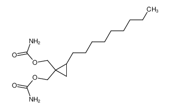 Carbamic acid 1-carbamoyloxymethyl-2-nonyl-cyclopropylmethyl ester CAS:39591-18-9 manufacturer & supplier