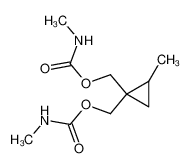 Methyl-carbamic acid 2-methyl-1-methylcarbamoyloxymethyl-cyclopropylmethyl ester CAS:39591-57-6 manufacturer & supplier