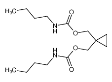 Butyl-carbamic acid 1-butylcarbamoyloxymethyl-cyclopropylmethyl ester CAS:39592-47-7 manufacturer & supplier