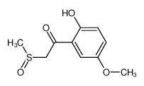 2'-hydroxy-5'-methoxy-2-(methylsulfinyl)acetophenone CAS:39597-02-9 manufacturer & supplier