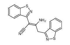 3-amino-2,4-bis-benzo[d]isothiazol-3-yl-but-2-enenitrile CAS:39601-21-3 manufacturer & supplier