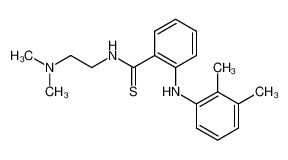 N-(2-Dimethylamino-ethyl)-2-(2,3-dimethyl-phenylamino)-thiobenzamide CAS:39601-74-6 manufacturer & supplier