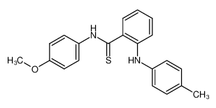 N-(4-Methoxy-phenyl)-2-p-tolylamino-thiobenzamide CAS:39602-39-6 manufacturer & supplier