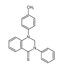 3-phenyl-1-p-tolyl-2,3-dihydro-1H-quinazoline-4-thione CAS:39602-54-5 manufacturer & supplier