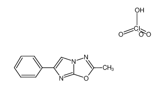 2-methyl-6-phenyl-imidazo[2,1-b][1,3,4]oxadiazole; monoperchlorate CAS:39602-86-3 manufacturer & supplier