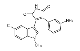 3-(3-aminophenyl)-4-(5-chloro-1-methyl-1H-indol-3-yl)-1H-pyrrole-2,5-dione CAS:396091-15-9 manufacturer & supplier