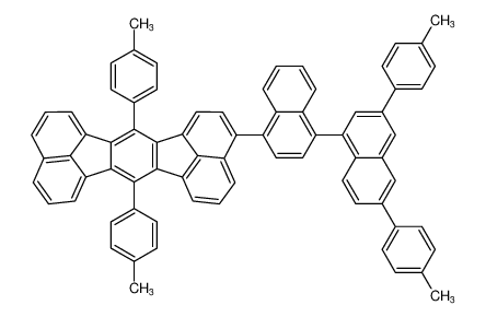 3-(3',6'-di-p-tolyl-[1,1'-binaphthalen]-4-yl)-7,14-di-p-tolylacenaphtho[1,2-k]fluoranthene CAS:396100-09-7 manufacturer & supplier