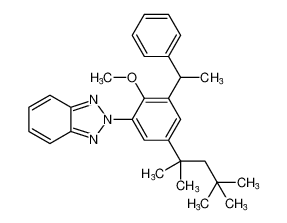 2-(2-methoxy-3-(1-phenylethyl)-5-(2,4,4-trimethylpentan-2-yl)phenyl)-2H-benzo[d][1,2,3]triazole CAS:396106-61-9 manufacturer & supplier