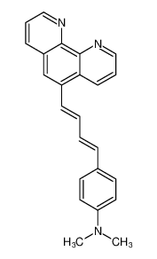 4-((1E,3E)-4-(1,10-phenanthrolin-5-yl)buta-1,3-dien-1-yl)-N,N-dimethylaniline CAS:396123-05-0 manufacturer & supplier