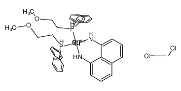 [RuCl2(η1-Ph2PCH2CH2OCH3)2(1,8-diaminonaphthalene)]*CH2Cl2 CAS:396130-70-4 manufacturer & supplier