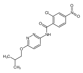 2-chloro-N-(6-isobutoxy-pyridazin-3-yl)-4-nitro-benzamide CAS:39615-09-3 manufacturer & supplier