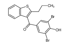 (3,5-dibromo-4-hydroxy-phenyl)-(2-propyl-benzo[b]thiophen-3-yl)-methanone CAS:39620-35-4 manufacturer & supplier