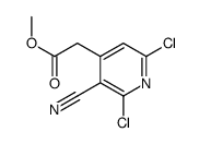 Methyl 2-(2,6-dichloro-3-cyanopyridin-4-yl)acetate CAS:39621-02-8 manufacturer & supplier