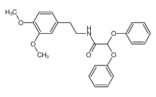 N-[2-(3,4-Dimethoxy-phenyl)-ethyl]-2,2-diphenoxy-acetamide CAS:39628-30-3 manufacturer & supplier