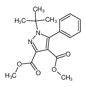 1-tert-butyl-5-phenyl-1H-pyrazole-3,4-dicarboxylic acid dimethyl ester CAS:39640-85-2 manufacturer & supplier